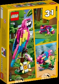 Køb LEGO Creator Eksotisk pink papegøje billigt på Legen.dk!