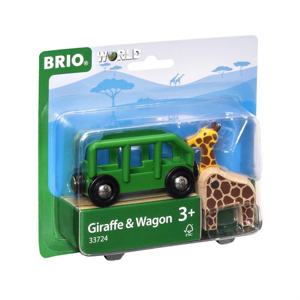 Køb BRIO  Giraf og vogn billigt på Legen.dk!