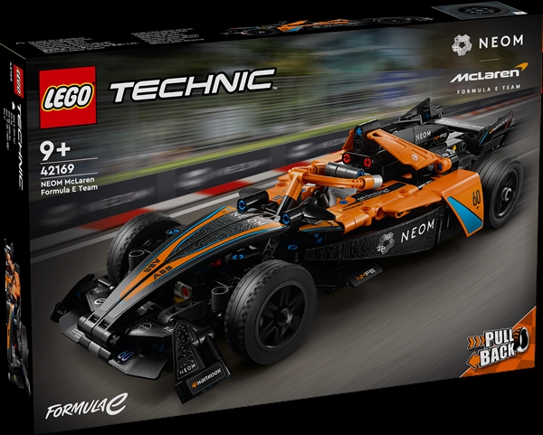 Køb LEGO Technic NEOM McLaren Formula E-racerbil billigt på Legen.dk!