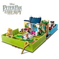 Køb LEGO Peter Pan og Wendys bog-eventyr på Legen.dk!