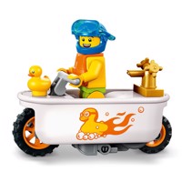 Køb LEGO City Badekars-stuntmotorcykel billigt på Legen.dk!