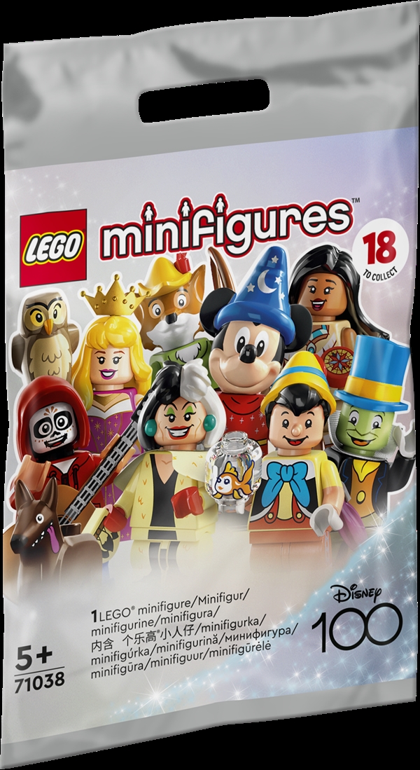 Køb LEGO Minifigures LEGO Disney 100 billigt på Legen.dk!