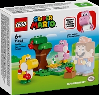 Køb LEGO Super Mario Yoshi'ernes fantastiske skov – udvidelsessæt billigt på Legen.dk!