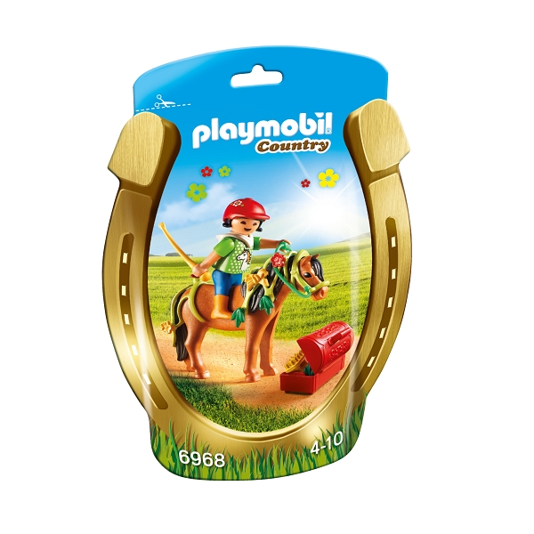 Køb Playmobil Country Ponyen "Blomst" til at pynte på Legen.dk!