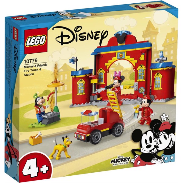 Køb LEGO Mickey & Friends Mickey og venners brandstation og brandbil billigt på Legen.dk!