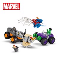 Køb LEGO Super Heroes Hulk og Rhinos truck-kamp billigt på Legen.dk!