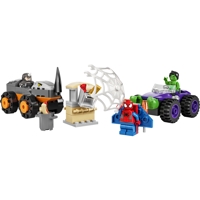 Køb LEGO Super Heroes Hulk og Rhinos truck-kamp billigt på Legen.dk!