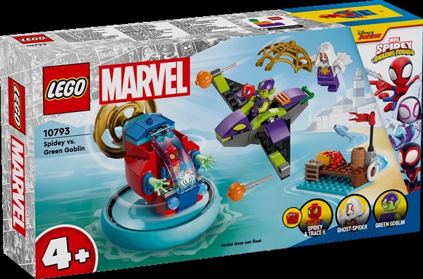 Køb LEGO Super Heroes Spidey mod Green Goblin billigt på Legen.dk!