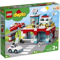 Køb LEGO Duplo Parkeringshus og bilvask billigt på Legen.dk!