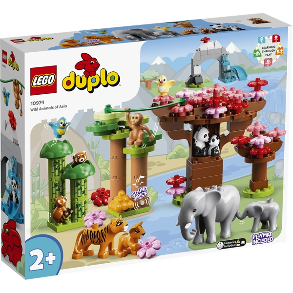 Køb LEGO DUPLO Asiens vilde dyr billigt på Legen.dk!