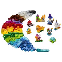 Køb LEGO Classic Kreative gennemsigtige klodser billigt på Legen.dk!