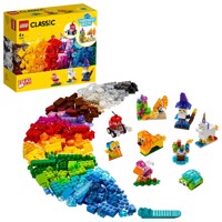 Køb LEGO Classic Kreative gennemsigtige klodser billigt på Legen.dk!