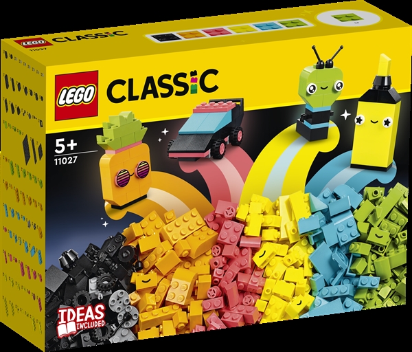 Køb LEGO Classic Kreativt sjov med neonfarver billigt på Legen.dk!