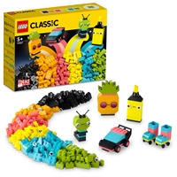 Køb LEGO Classic Kreativt sjov med neonfarver billigt på Legen.dk!