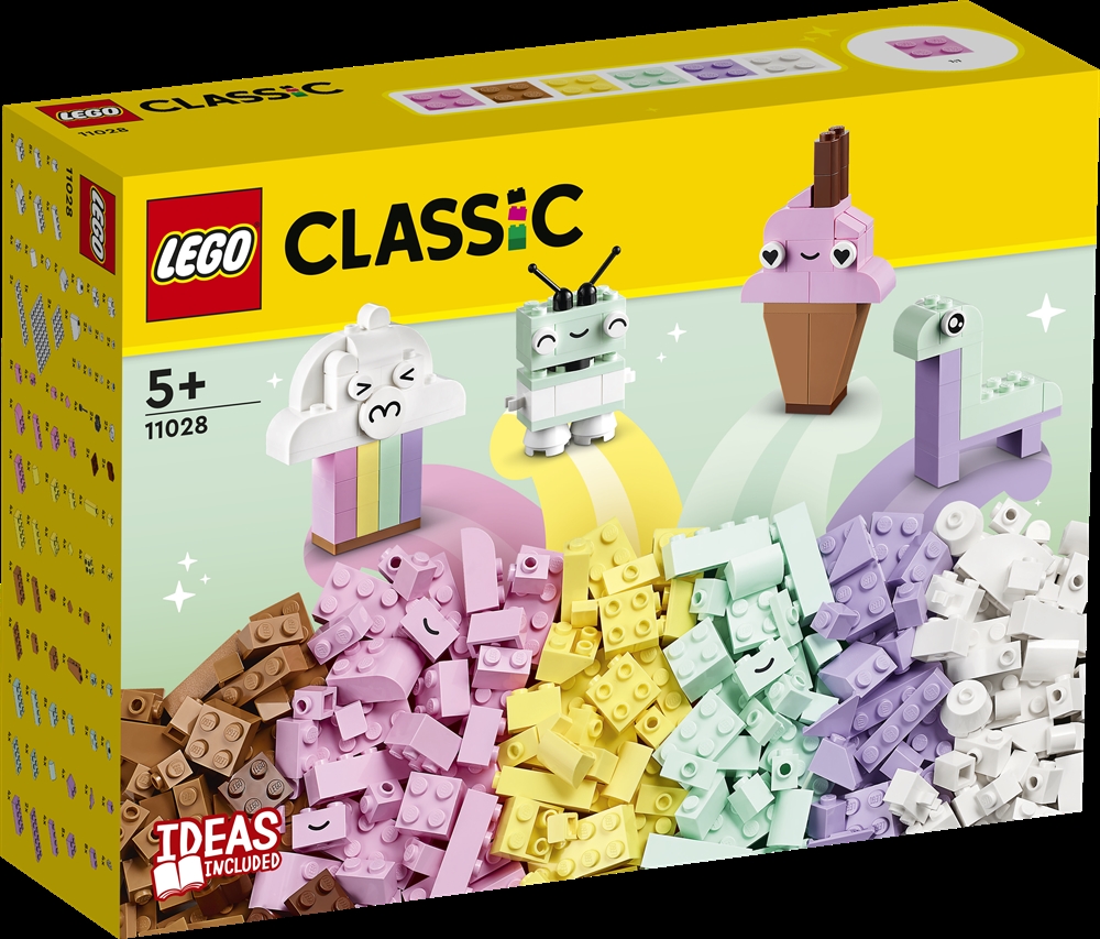 Køb LEGO sjov med pastelfarver Legen.dk!