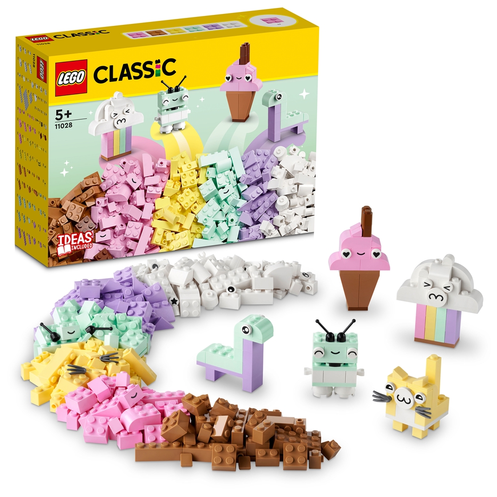 Køb LEGO sjov med pastelfarver Legen.dk!