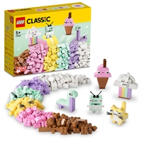 Køb LEGO Classic Kreativt sjov med pastelfarver billigt på Legen.dk!