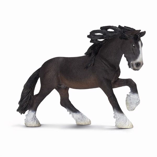 Køb Schleich Shire hingst billigt på Legen.dk!