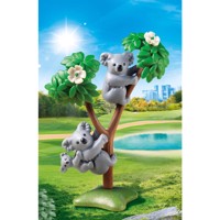 Køb PLAYMOBIL Family Fun  2 koalabjørne med baby billigt på Legen.dk!