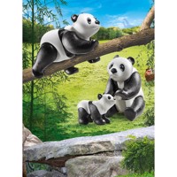 Køb PLAYMOBIL Family Fun 2 pandabjørne med baby billigt på Legen.dk!
