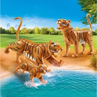 Køb PLAYMOBIL Family Fun 2 tigre med baby billigt på Legen.dk!