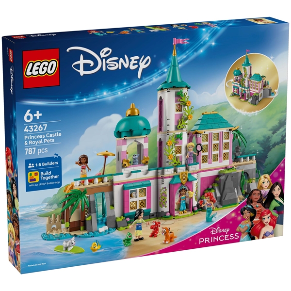 LEGO Disney - Prinsesseslot og royale kæledyr - 43267 - Disney Princess