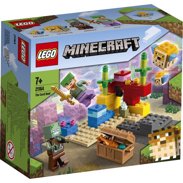 Køb LEGO Minecraft Koralrevet billigt på Legen.dk!