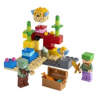 Køb LEGO Minecraft Koralrevet billigt på Legen.dk!