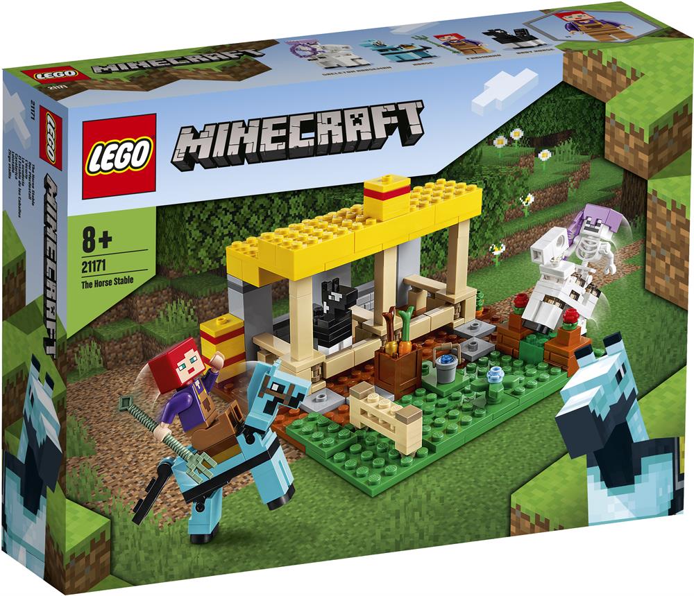 LEGO Minecraft Hestestalden billigt på Legen.dk!