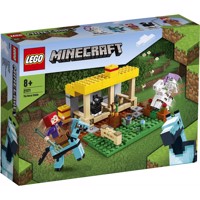 Køb LEGO Minecraft Hestestalden billigt på Legen.dk!