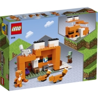 Køb LEGO Minecraft Rævehytten billigt på Legen.dk!