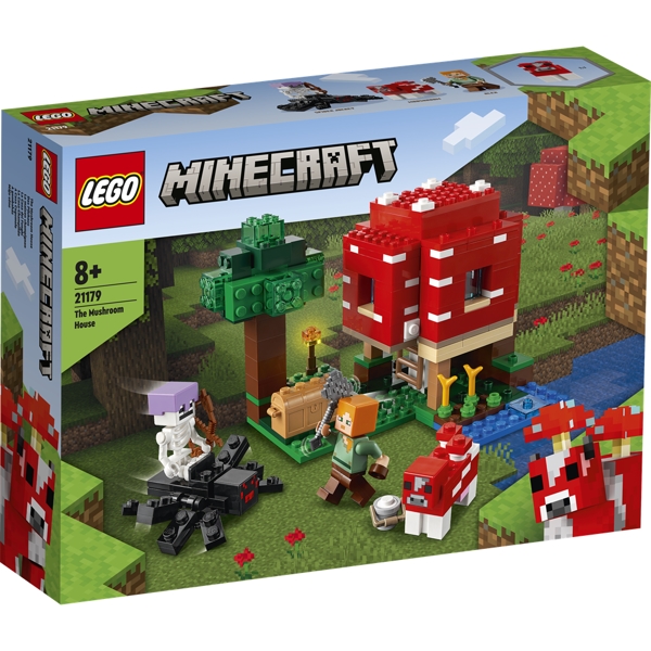 Køb LEGO Minecraft Svampehuset billigt på Legen.dk!