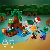 Køb LEGO Minecraft Sumpeventyret billigt på Legen.dk!