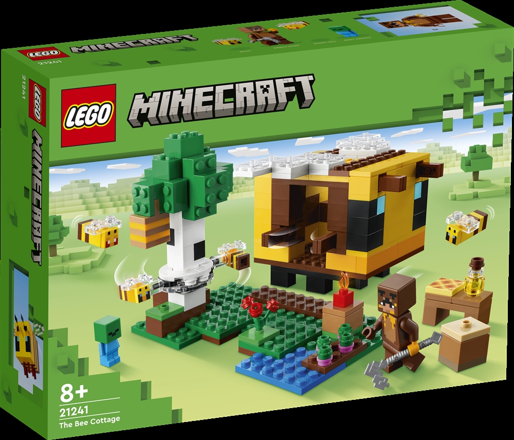 Køb LEGO Minecraft Bihytten billigt Legen.dk!