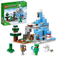 Køb LEGO Minecraft De frosne tinder billigt på Legen.dk!