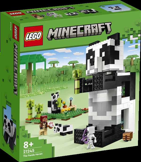 Køb LEGO Minecraft Panda-reservatet billigt på Legen.dk!