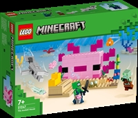 Køb LEGO Minecraft Axolotl-huset billigt på Legen.dk!