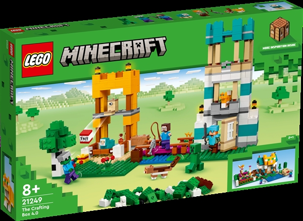 Køb LEGO Minecraft Crafting-boks 4.0 billigt på Legen.dk!