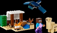 Køb LEGO Minecraft Steves ørkenekspedition billigt på Legen.dk!