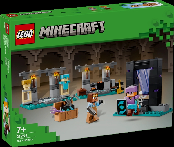 Køb LEGO Minecraft Våbenkammeret billigt på Legen.dk!