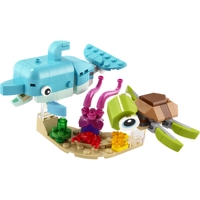 Køb LEGO Creator Delfin og skildpadde billigt på Legen.dk!