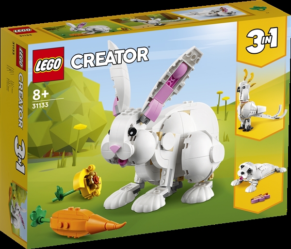 Køb LEGO Creator Hvid kanin billigt på Legen.dk!