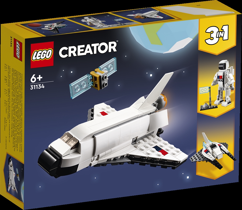 midt i intetsteds eksplosion gavnlig Køb LEGO Creator Rumfærge billigt på Legen.dk!