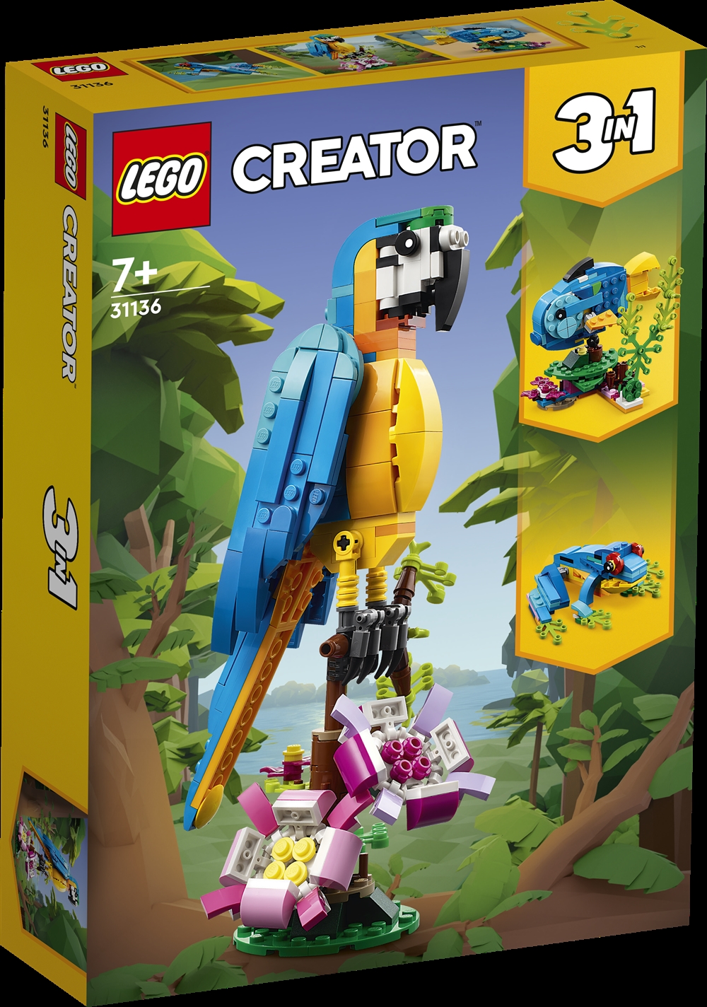 LEGO Creator Eksotisk papegøje billigt på
