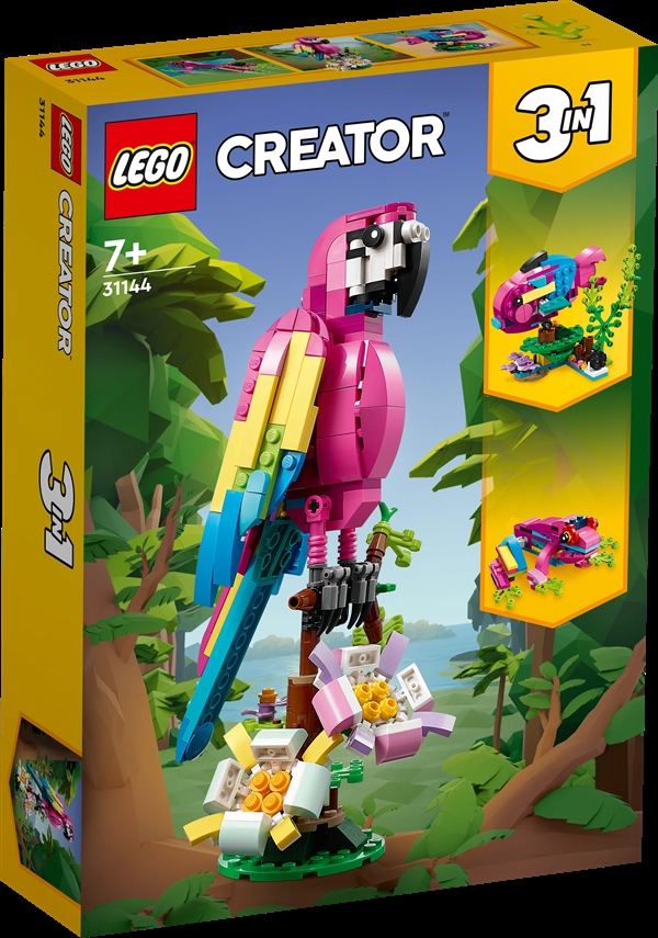 Køb LEGO Creator Eksotisk pink papegøje billigt på Legen.dk!