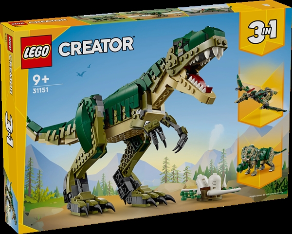 Køb LEGO Creator T. rex billigt på Legen.dk!