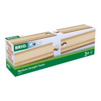 Køb BRIO  Lige skinner, medium billigt på Legen.dk!