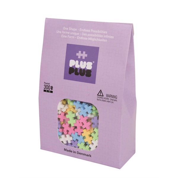 Køb Open play Plus-Plus Pastel - 300 pcs billigt på Legen.dk!