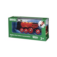 Køb BRIO  Rødt lokomotiv, batteridrevet billigt på Legen.dk!