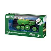 Køb BRIO  Grønt lokomotiv, batteridrevet billigt på Legen.dk!